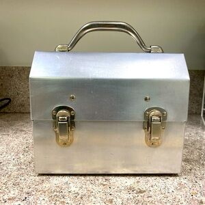 Vintage Miners Lunchbox Pail Aluminum Made By CIRACCO In Illinois USA